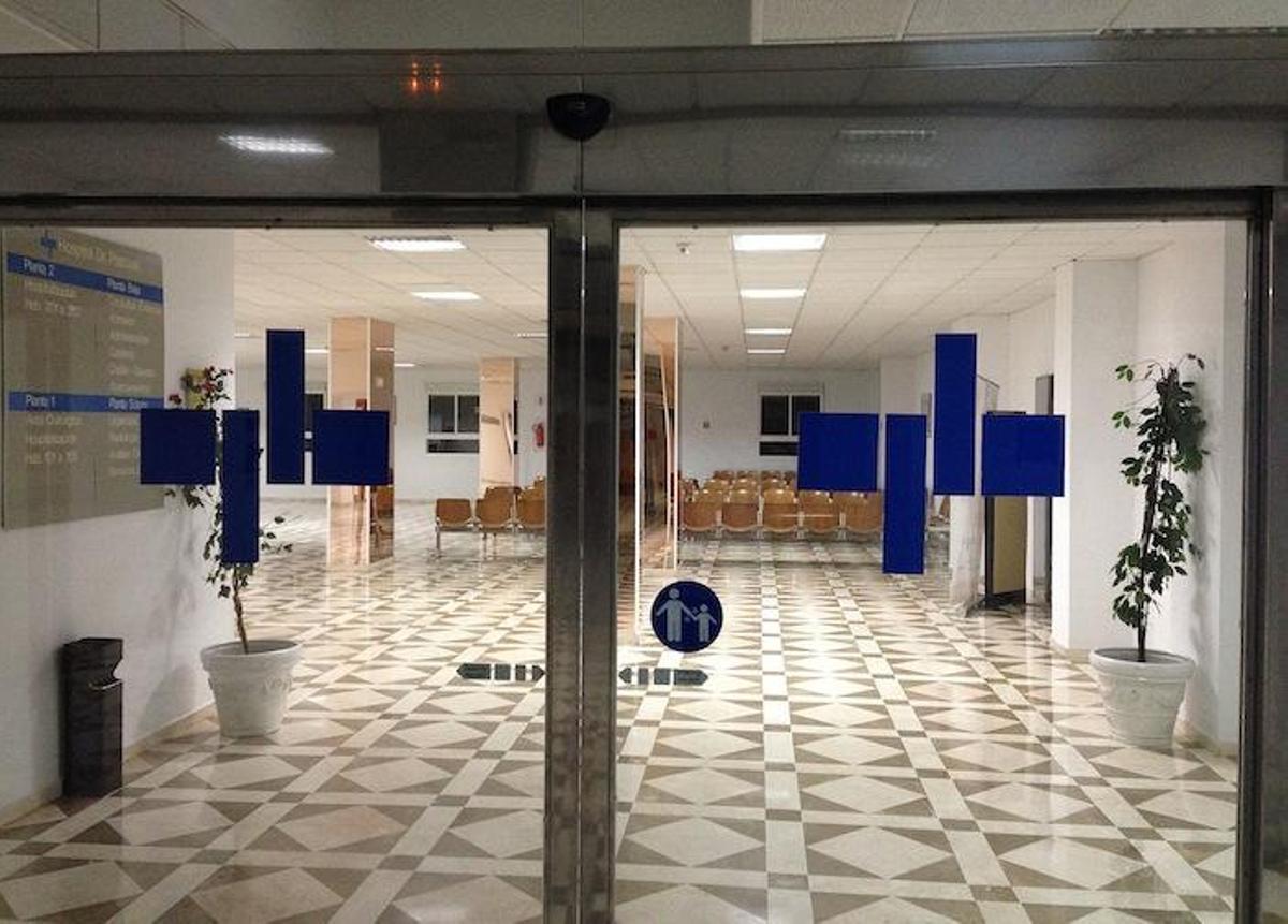 El hospital malagueño está casi sin actividad desde que acabó octubre.
