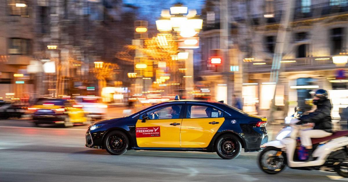 El taxi de Barcelona tem que Free Now dispari la seva comissió