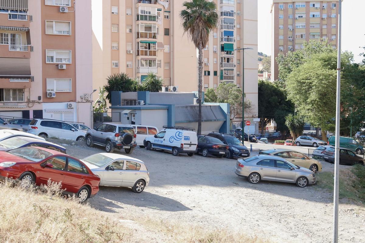 Otra vista de la explanada en Jardín de Málaga.