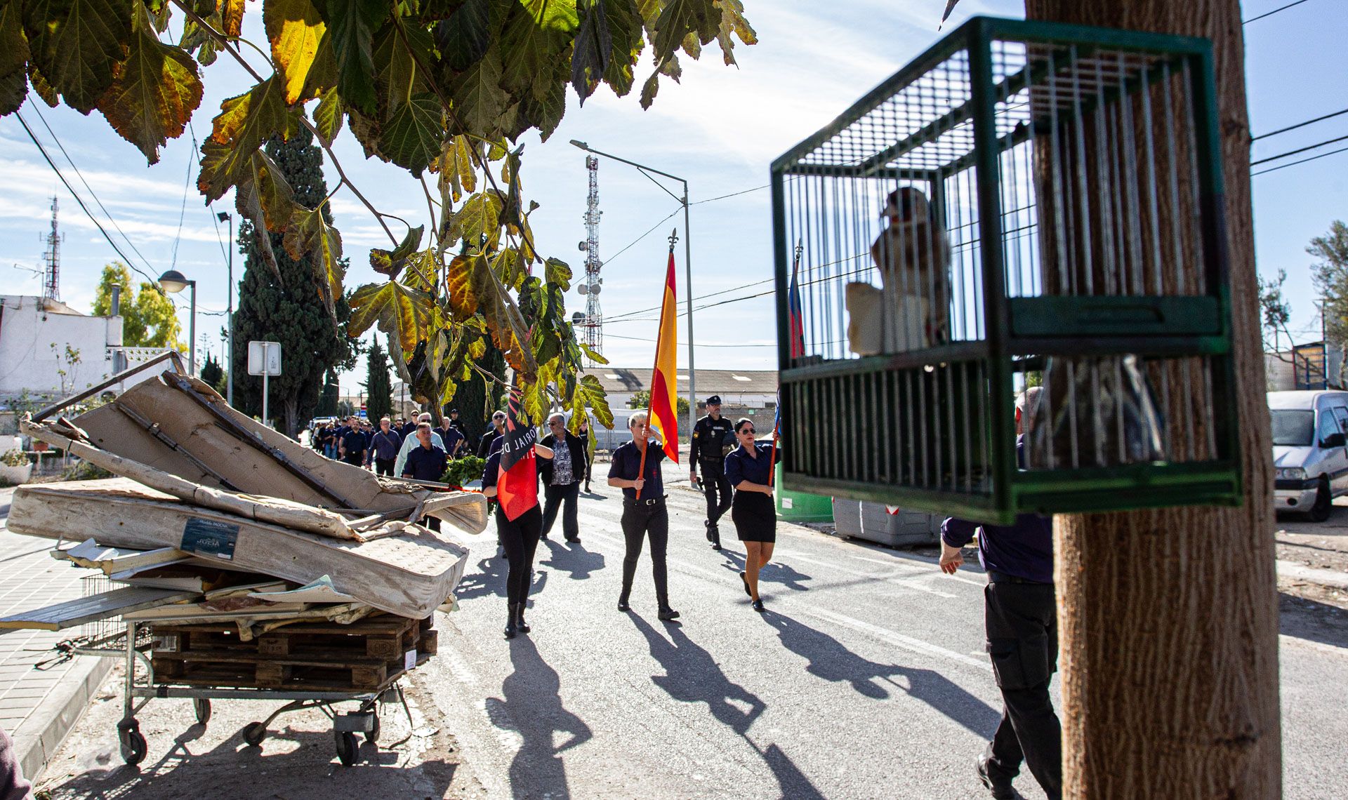 La Falange realiza su homenaje a Primo de Rivera en Alicante