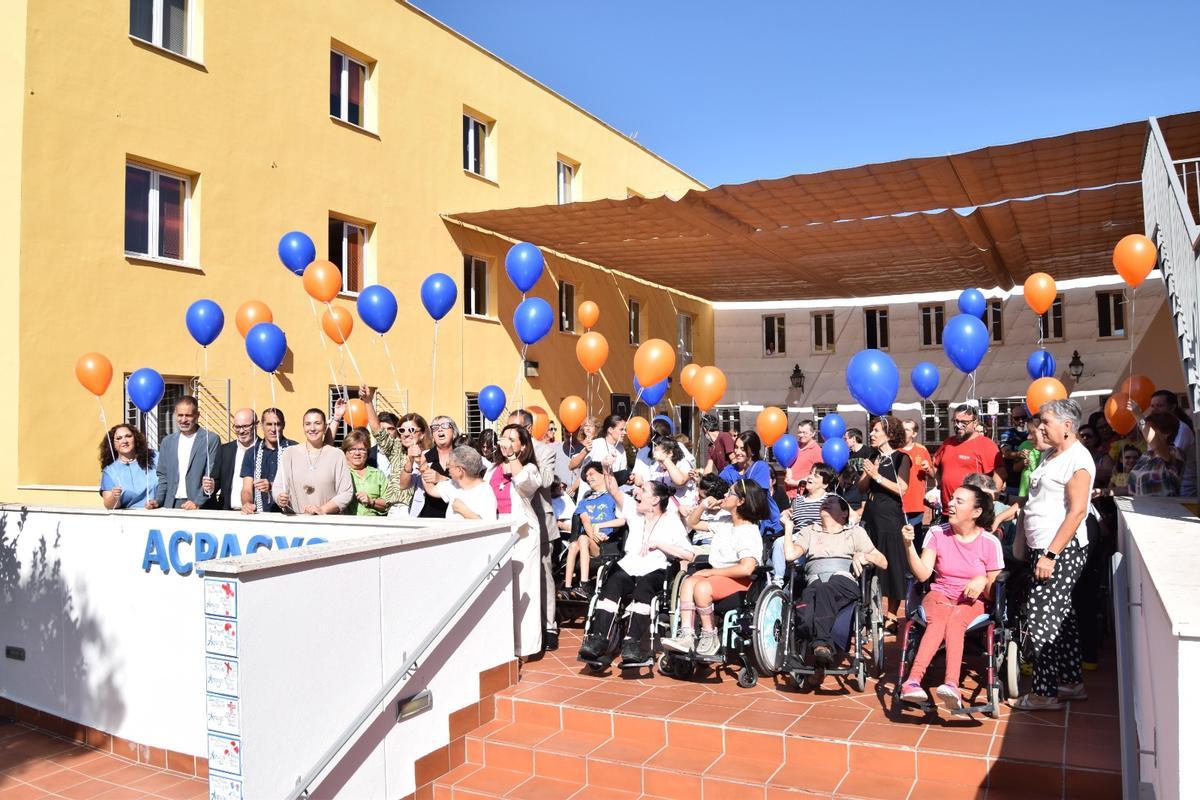 Acpacys quiere realizar obras este año para disponer de más plazas en su unidad de estancia diurna.