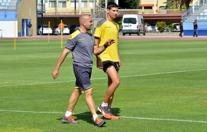 Primer entrenamiento de la UD Las Palmas