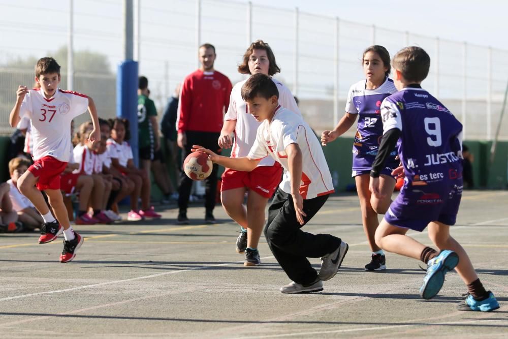 Un centenar de jugadores participan en la diada de promoción alevín celebrada en Sant Jordi