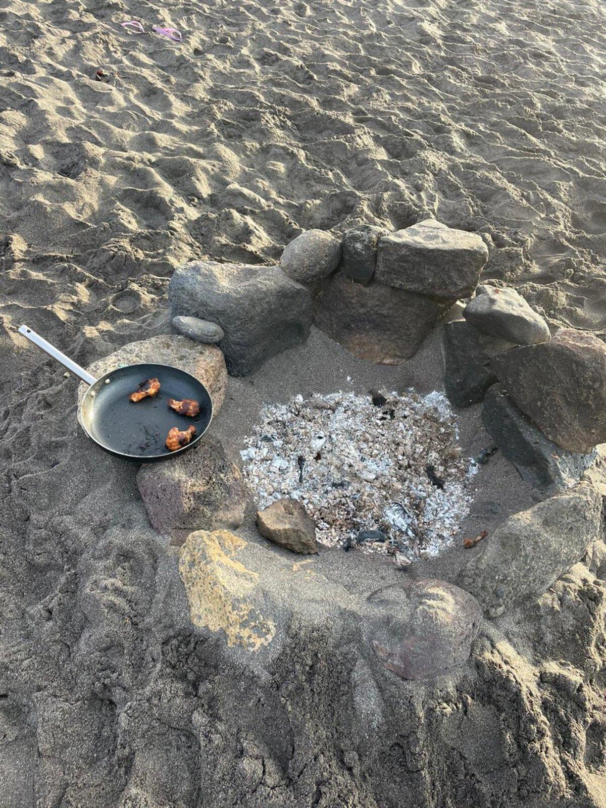 Hacen fuego en un espacio natural protegido de Tenerife