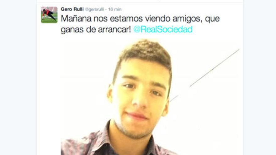 Gero Rulli decide y se queda en la Real Sociedad