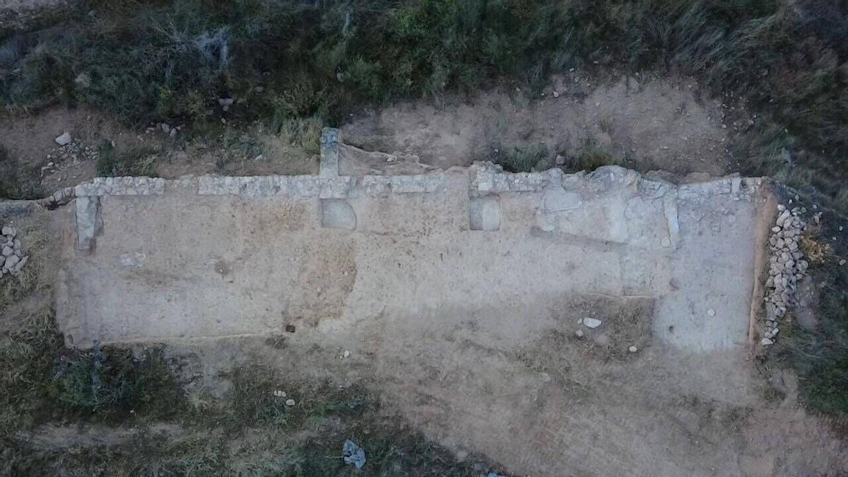 Jaciment de la vil·la romana descoberta a Artés prop del camí dels Calls