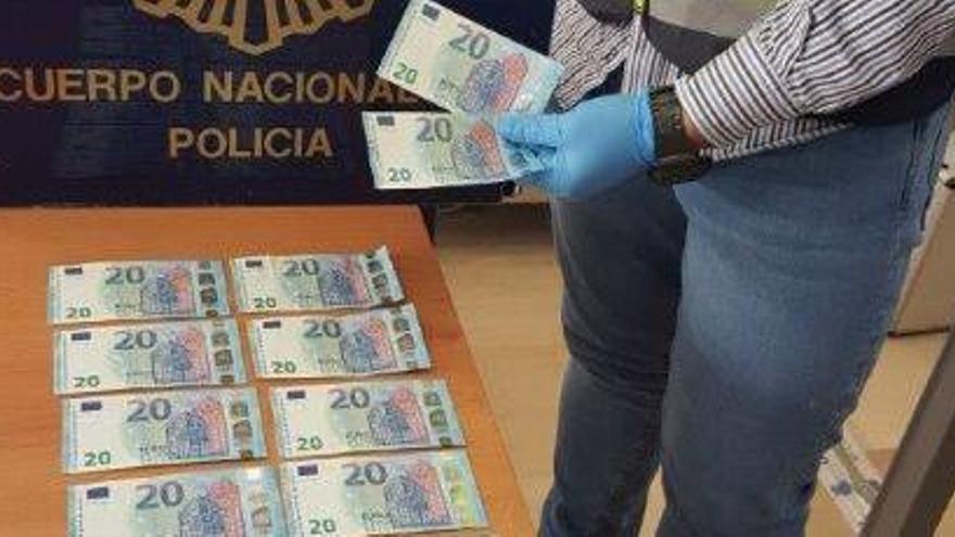 Tres detenidos por introducir dinero falsificado en la provincia de Alicante