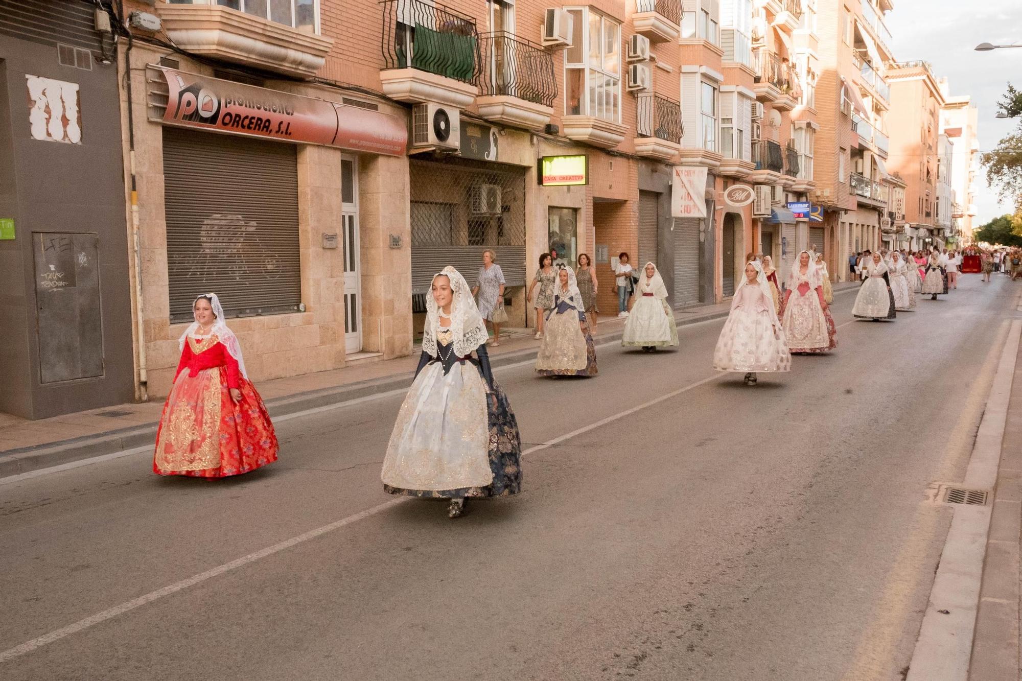 Procesión de la Virgen de Begoña en el Port de Sagunt