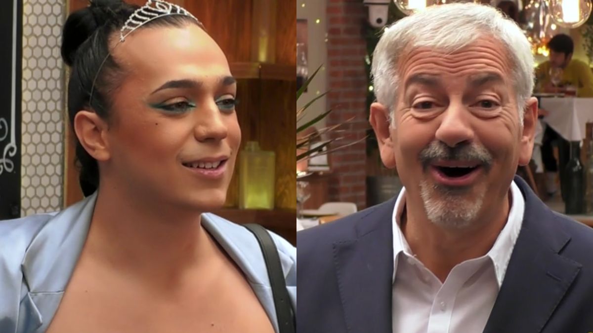 Xabier y Carlos Sobera en 'First Dates'