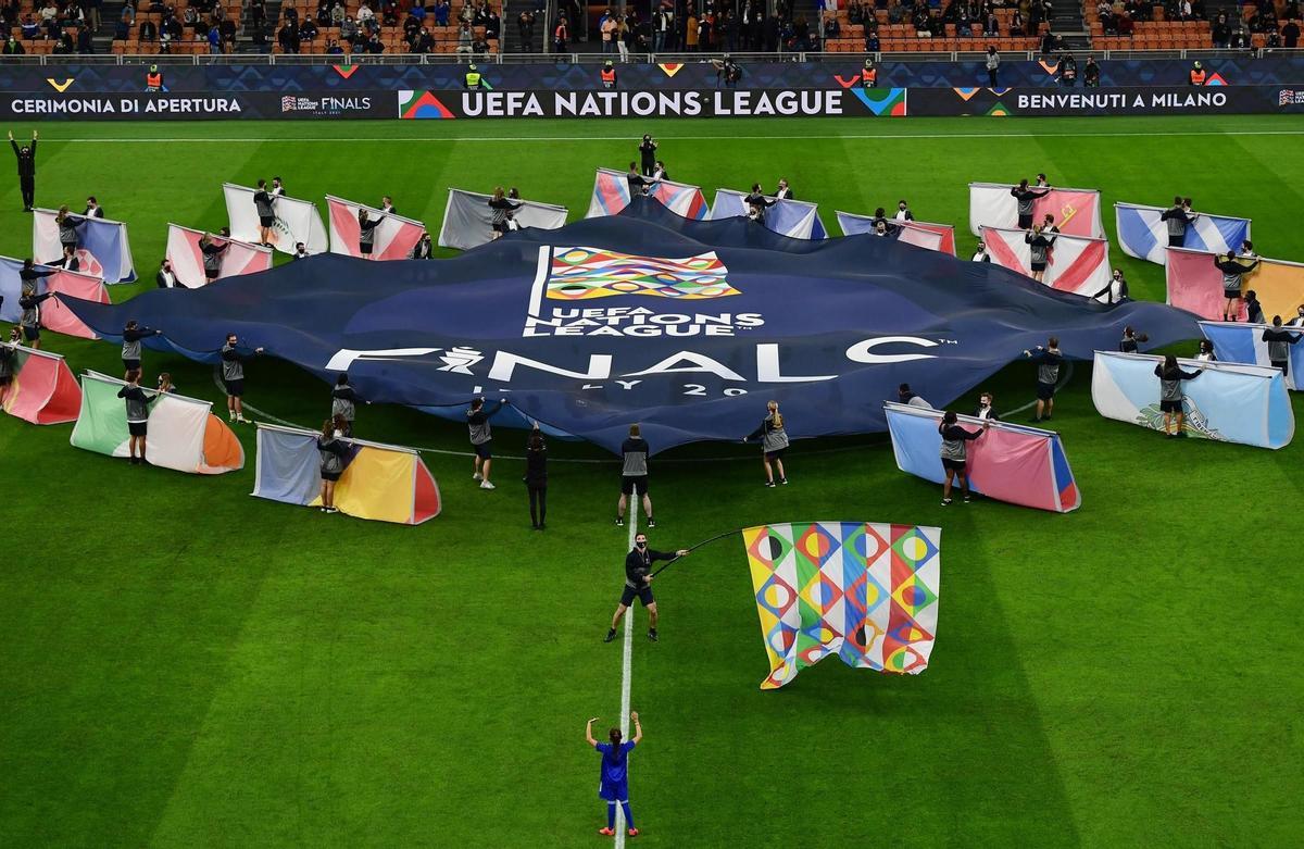 Final de la Liga de Naciones: España - Francia, en imágenes
