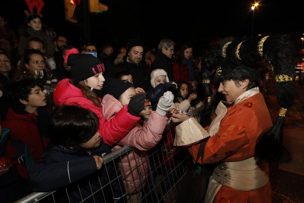 Cabalgata de Reyes 2019 en Gijón