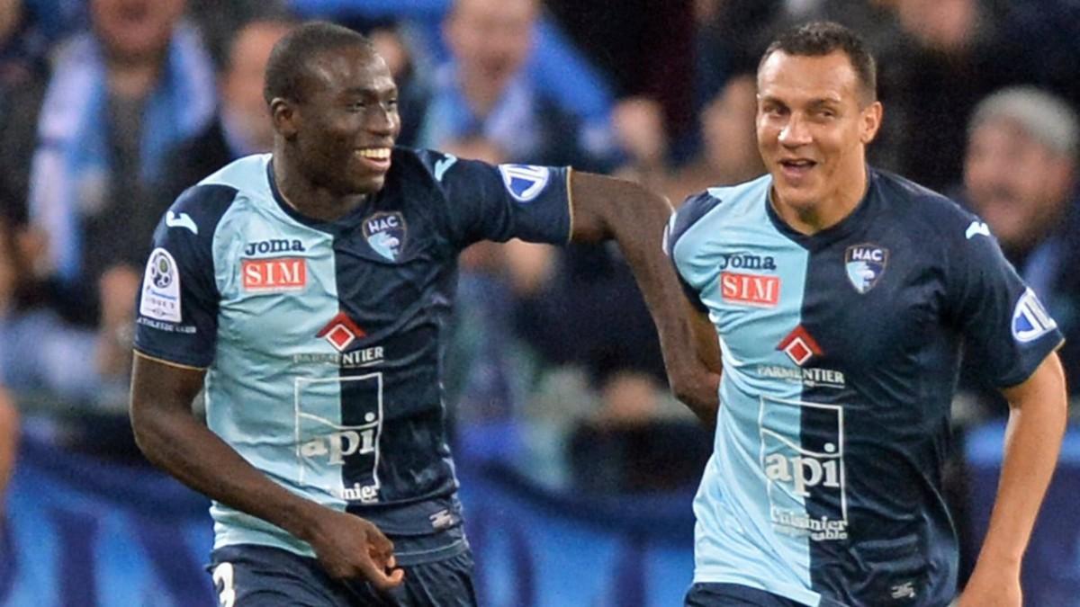 Ferland Mendy, en el Le Havre