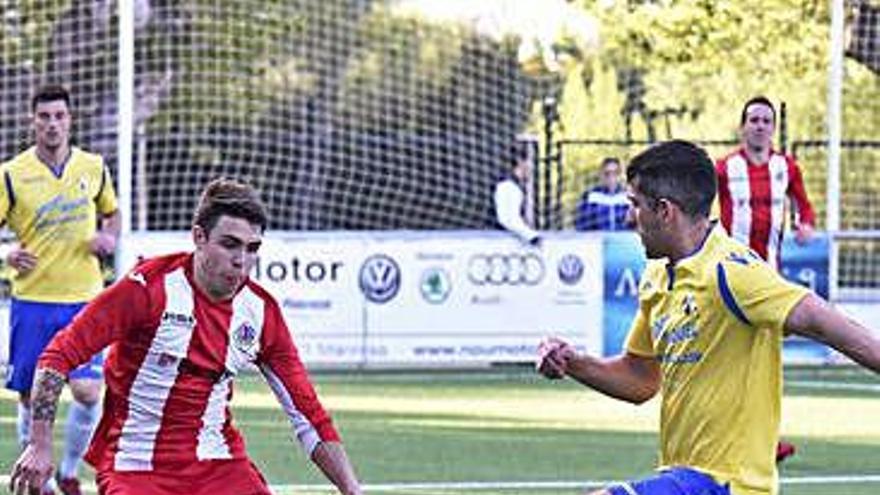 Joanet va ser l&#039;autor del segon gol en el primer minut de la represa