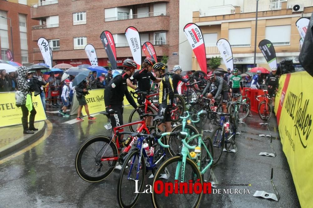 Salida de la Vuelta Ciclista a España desde Lorca