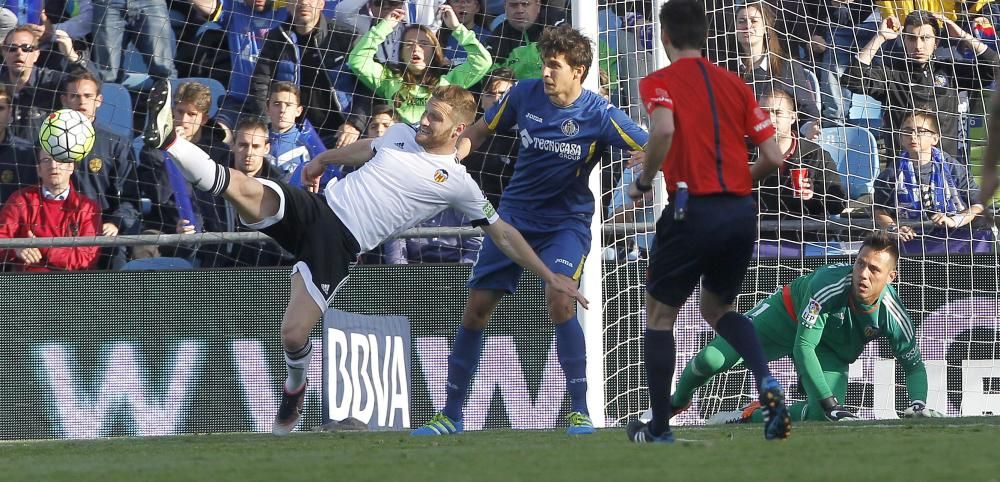 Las mejores imágenes del Getafe - Valencia