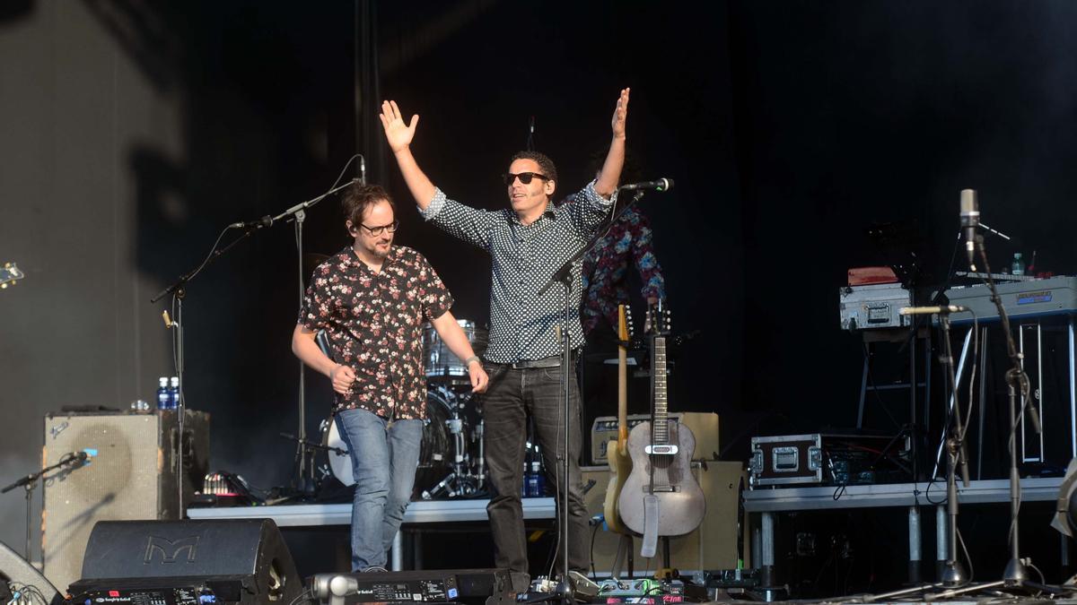 Depedro durante un concierto de una edición pasada del Atlantic Fest.