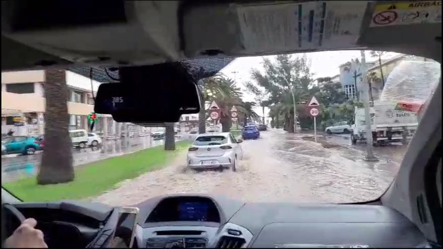 Lluvia en Morro Jable (01/12/23)