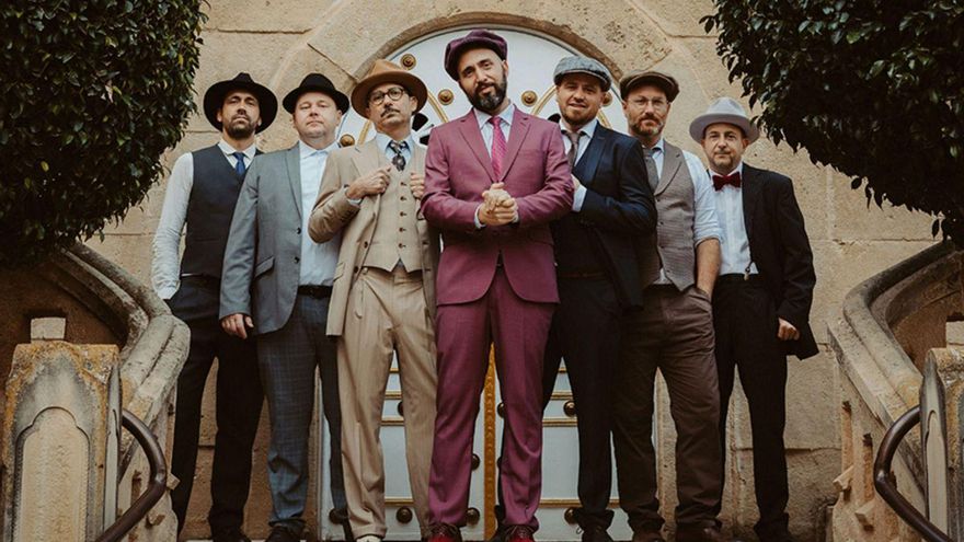 El grupo de Coco Carmona rinde homenaje al estilo vintage de los años 40, del que toma su nombre. | JAZZ SAN JAVIER