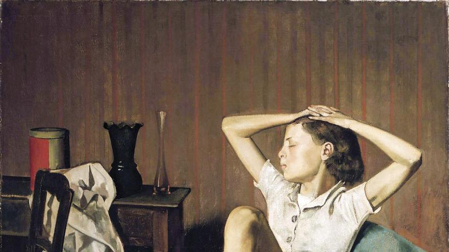 Las &#039;lolitas&#039; balthusianas | &quot;Thérèse Dreaming&quot; (Teresa soñando), de Balthasar Klossowski, Balthus (París, 1908-2001), es una de las &quot;lolitas&quot; balthusianas. Pintado en 1938, este óleo se exhibe en el Museo Metropolitano de Arte de Nueva York.