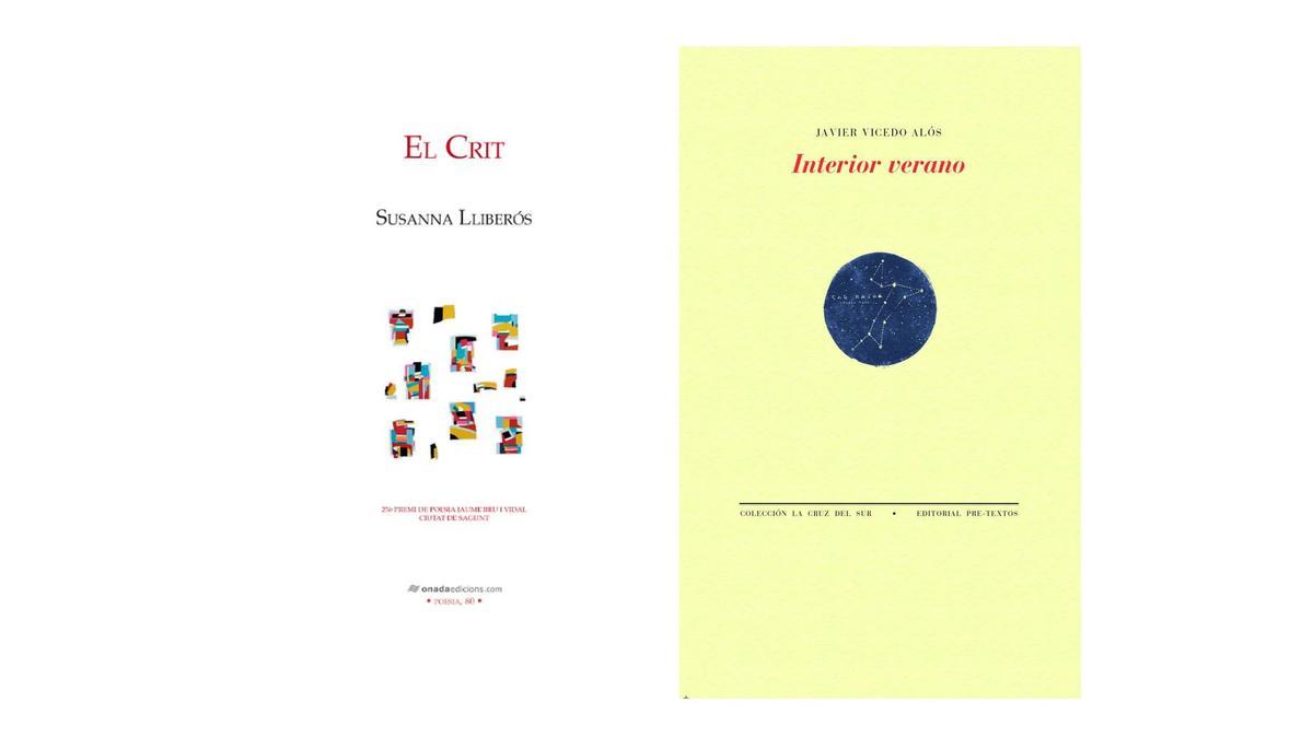 Els dos llibres protagonistes de les lectures a Benicàssim.