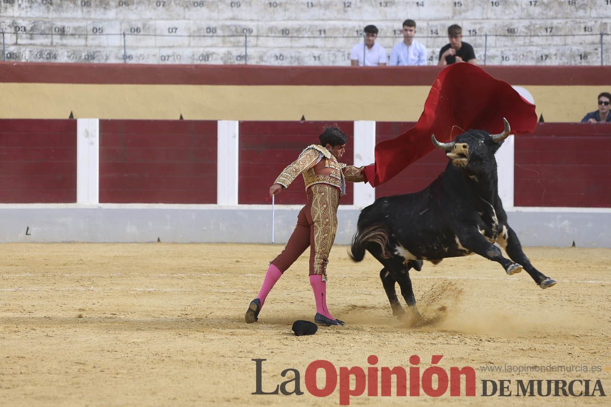 Novillada de promoción en Cehegín: Fran Ferrer, Parrita, José María Trigueros y Víctor Acebo