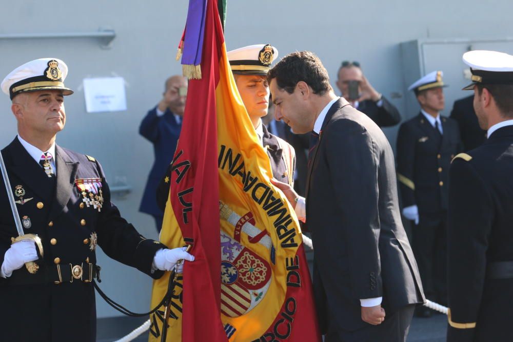 Jura de bandera en el Juan Carlos I