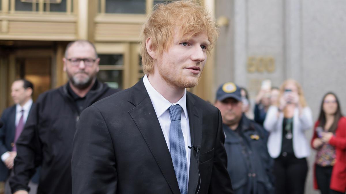 El cantante Ed Sheeran gana un juicio por plagio
