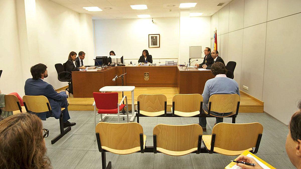 Un juicio en A Coruña.