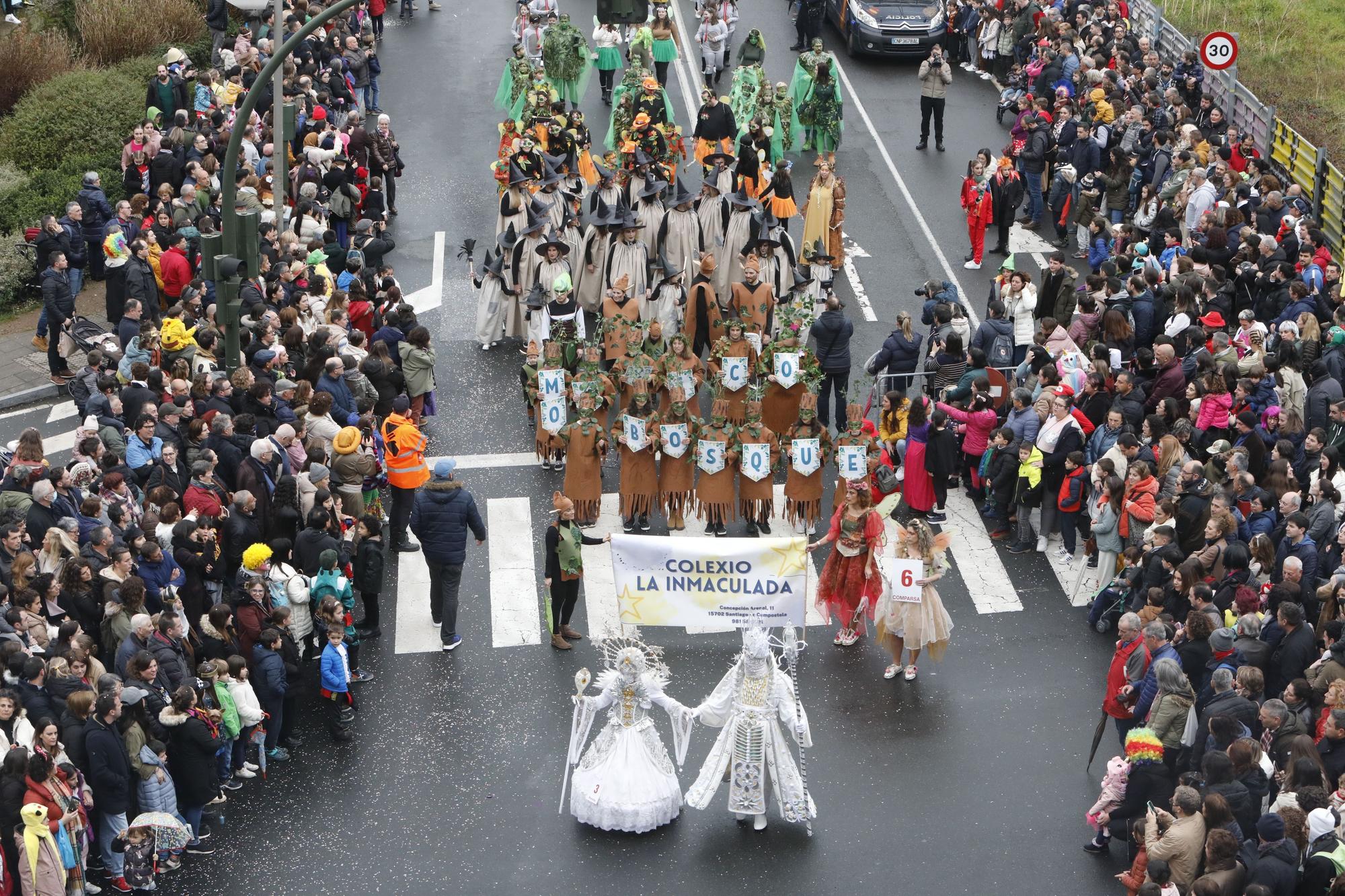 Desfile do Entroido 2023 en Compostela