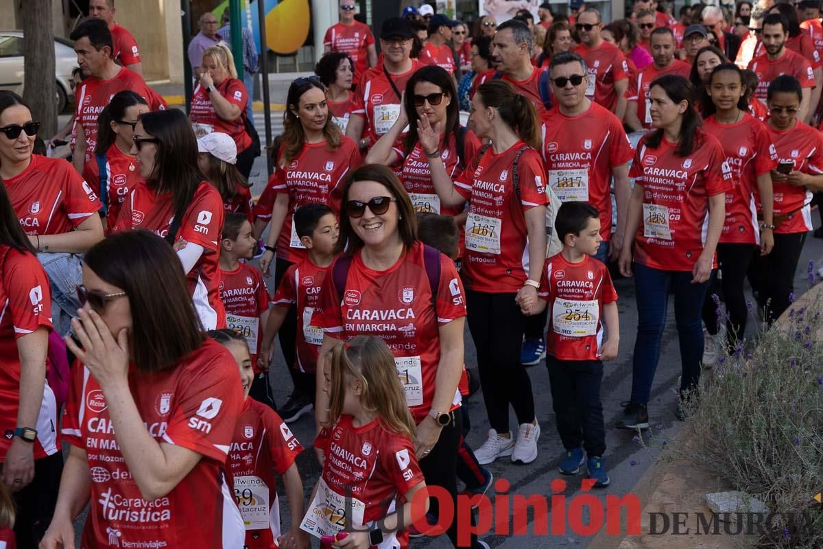 Marcha de la ONG Delwende en Caravaca