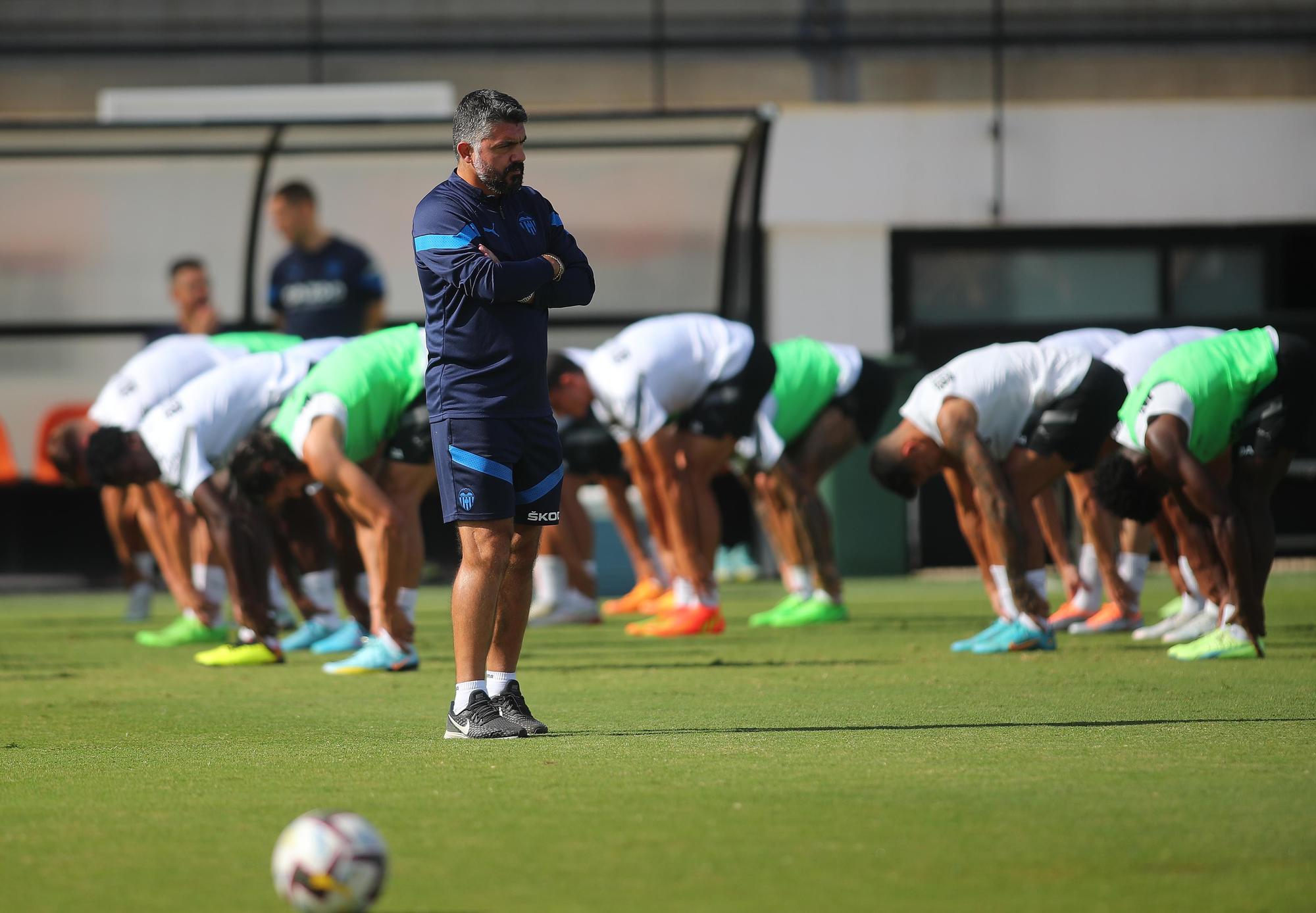 Así ha sido el entrenamiento del Valencia CF de hoy