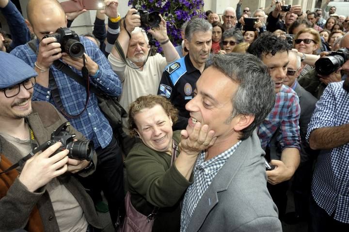 Acto popular en María Pita