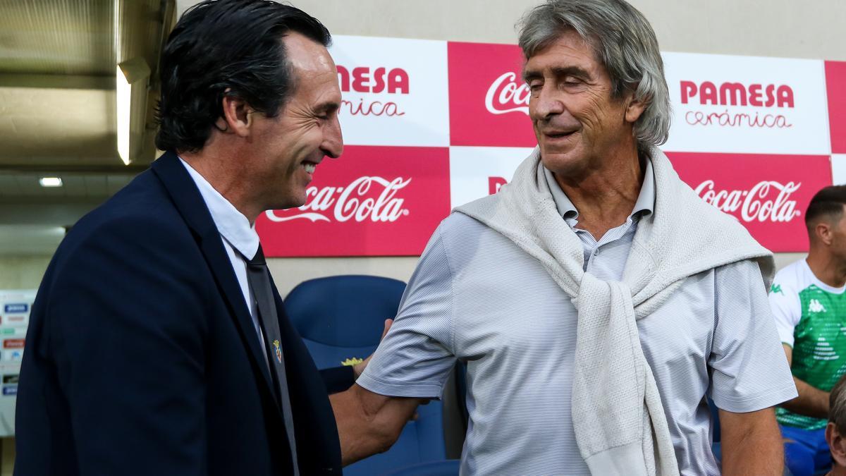 Unai Emery y Manuel Pellegrini.