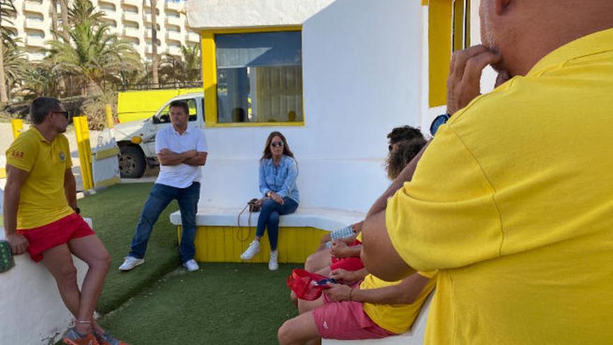 La Oliva refuerza con más personal el servicio de socorrismo en las playas