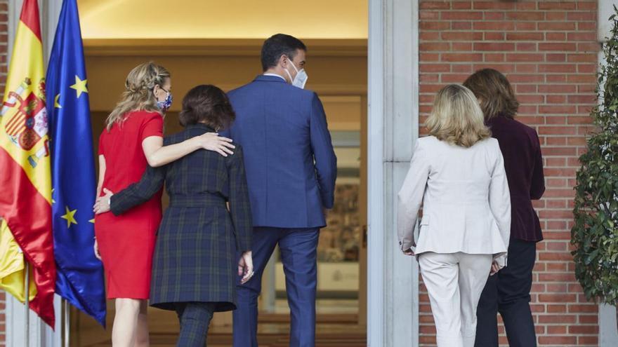 La renovación permanente de los ‘números dos’ del Gobierno deja a Sánchez sin sucesor natural