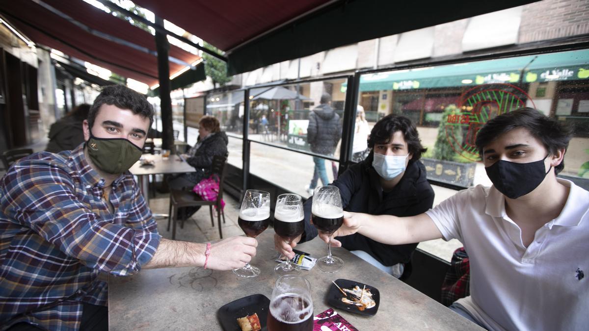 Reapertura de bares en Oviedo