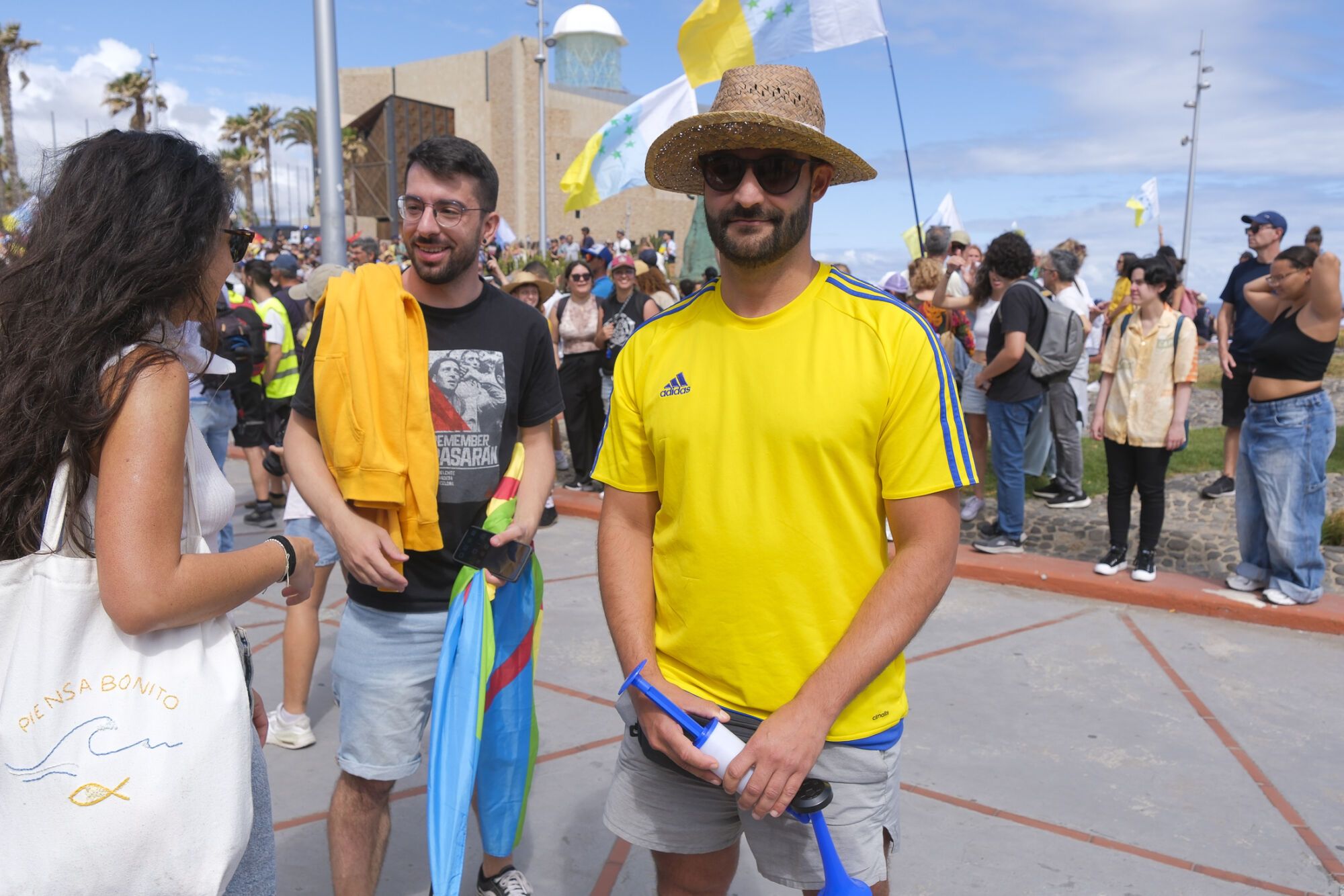 Manifestación Canarias tiene un límite 18M en Las Palmas de Gran Canaria