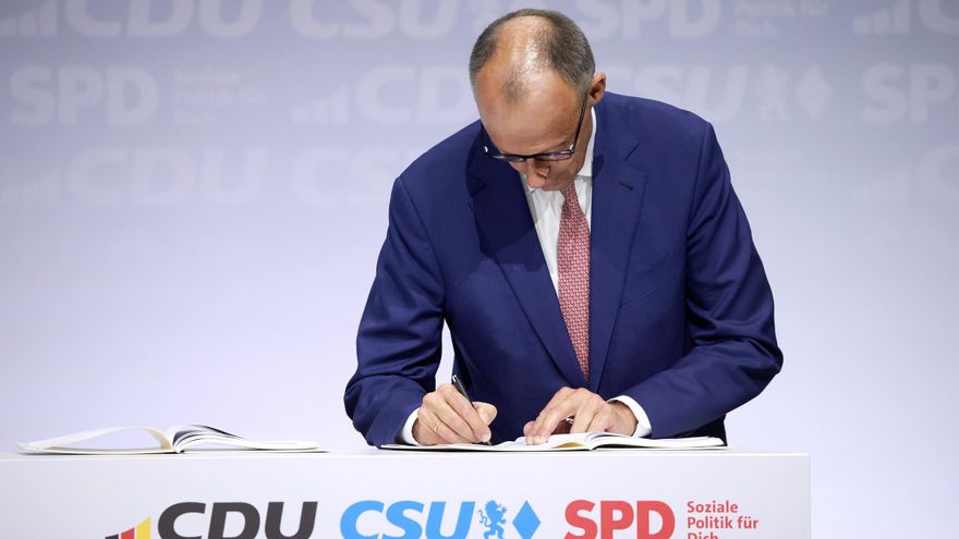 Merz sella su pacto de gobierno para &quot;trabajar desde el primer día por Alemania y por Europa&quot;