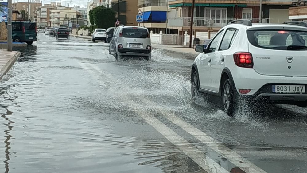 Lluvia e inundaciones en Santa Pola