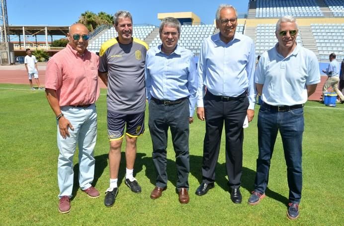 Primer entrenamiento de la UD Las Palmas