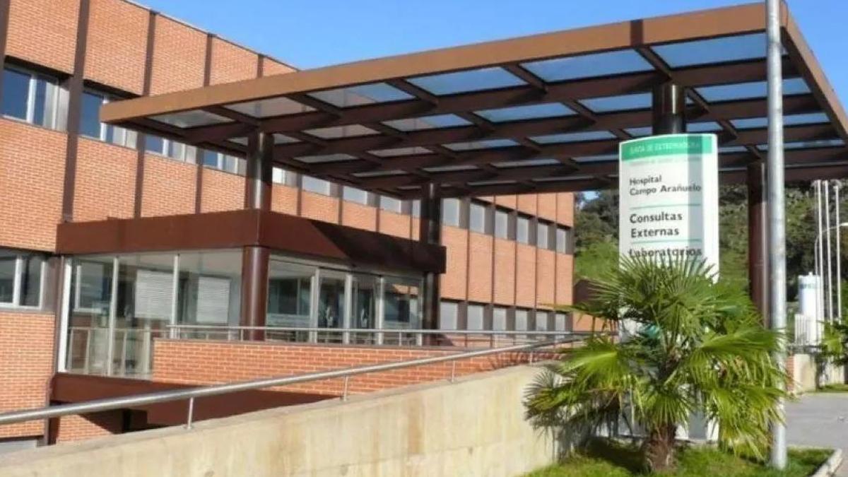 Hospital Campo Arañuelo, en Navalmoral.