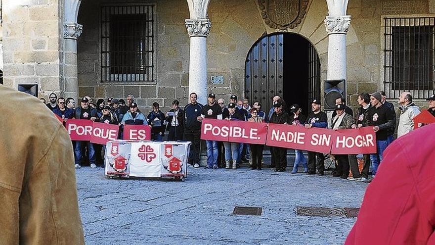 Cáritas avisa de que cada vez hay más jóvenes sin hogar