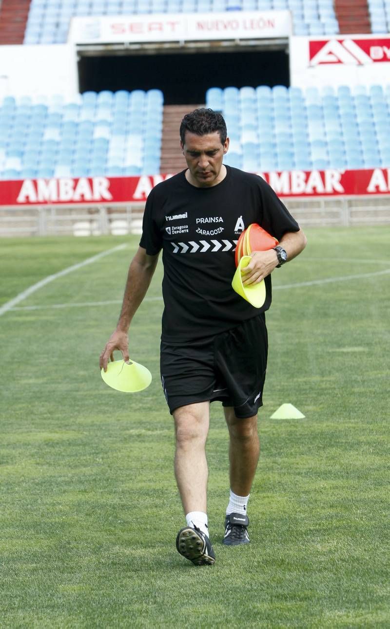 Fotogalería: Entrenamiento del Prainsa Zaragoza en La Romareda