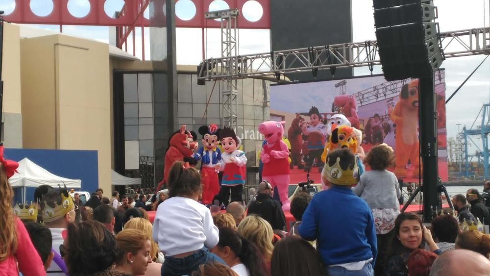 Llegada de los Reyes Magos a Las Palmas de Gran Canaria 2017