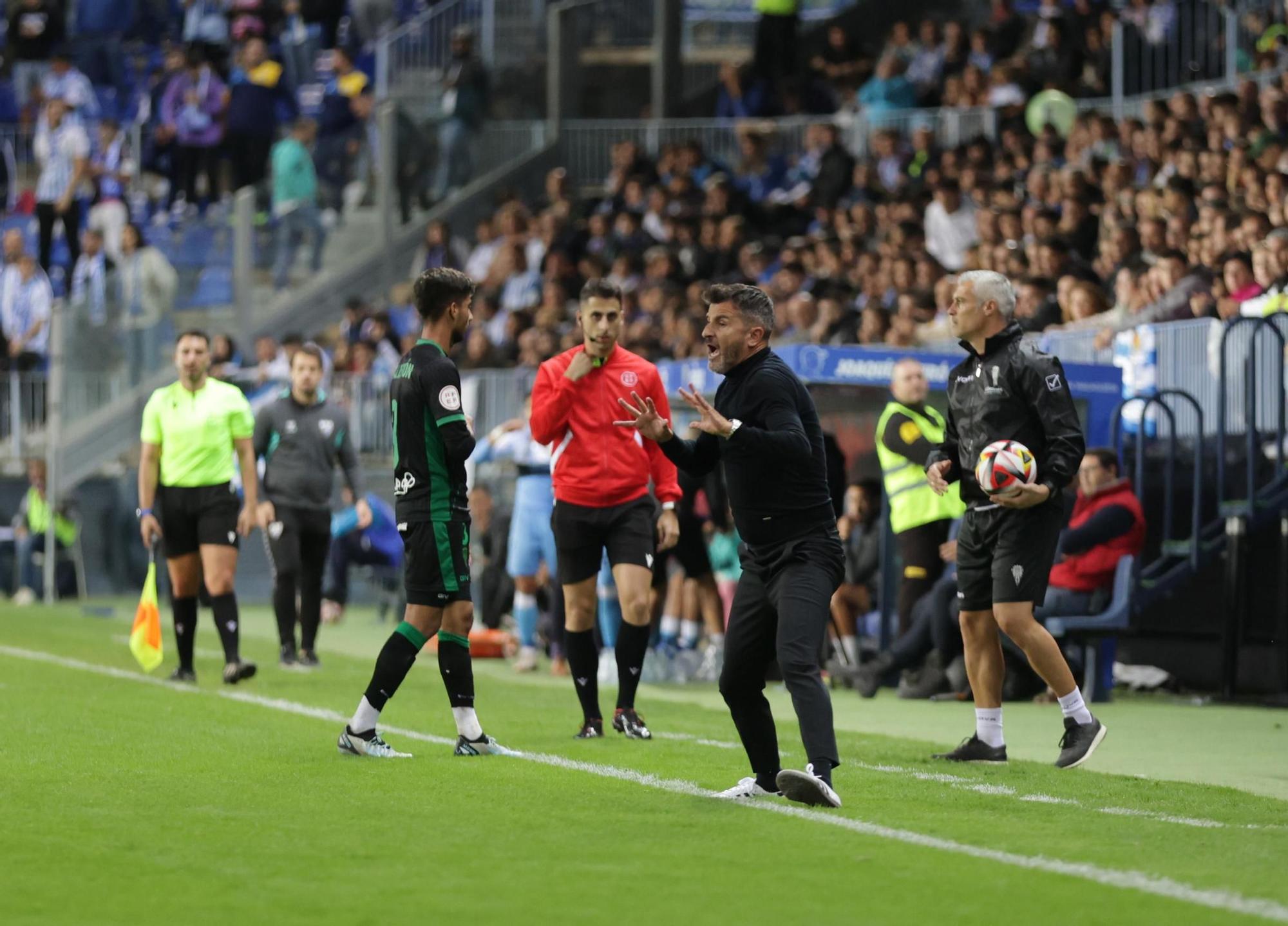 Málaga CF - Córdoba CF | Las imágenes del partido en La Rosaleda