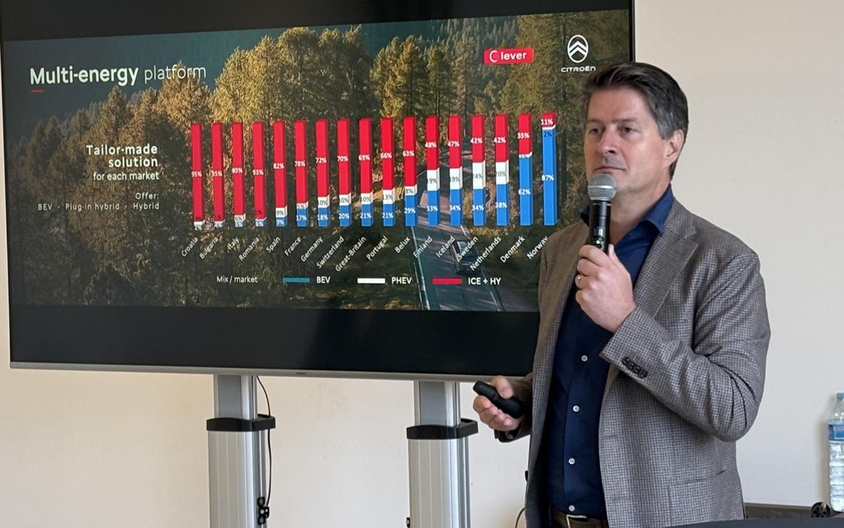 Xavier Chardon, CEO de Citroën