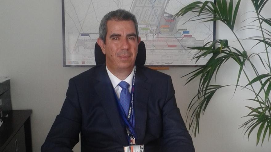 Alejandro Ibrahim, director del aeropuerto de Teruel, subraya el potencial de la terminal.