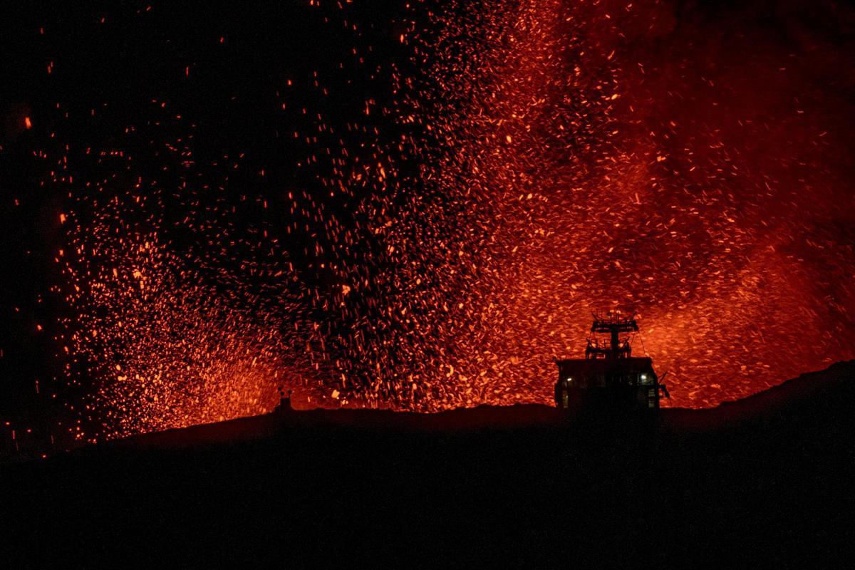 El volcán Etna entra de nuevo en erupción