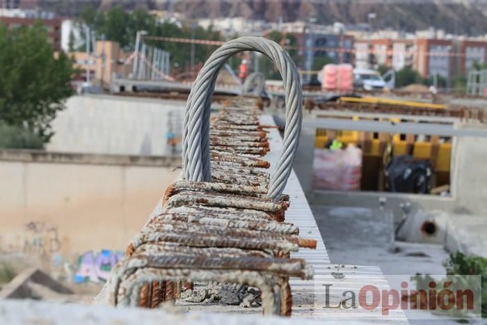 El nuevo puente en Lorca, a punto de terminar