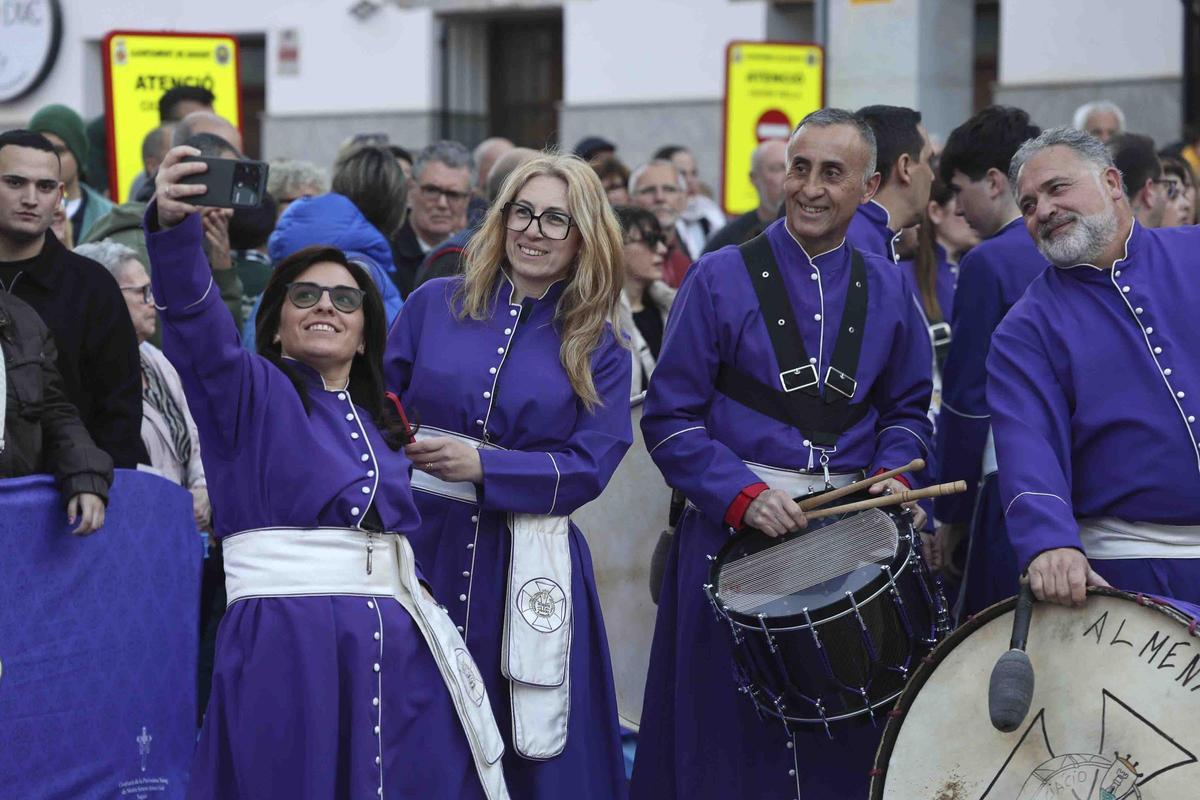 Los mejores momentos de la Tamborrada en la Semana Santa de Sagunt